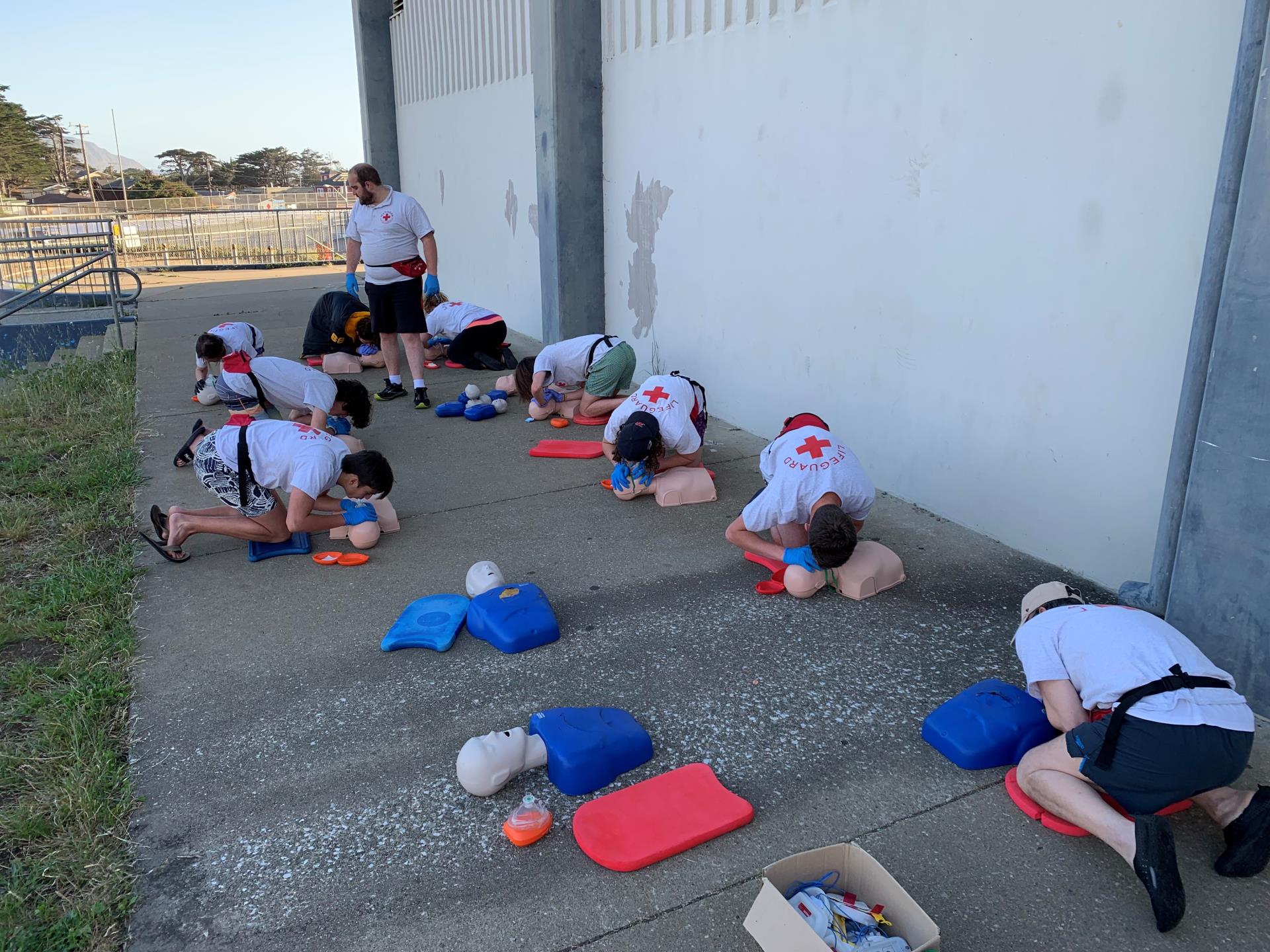 CPR traing
