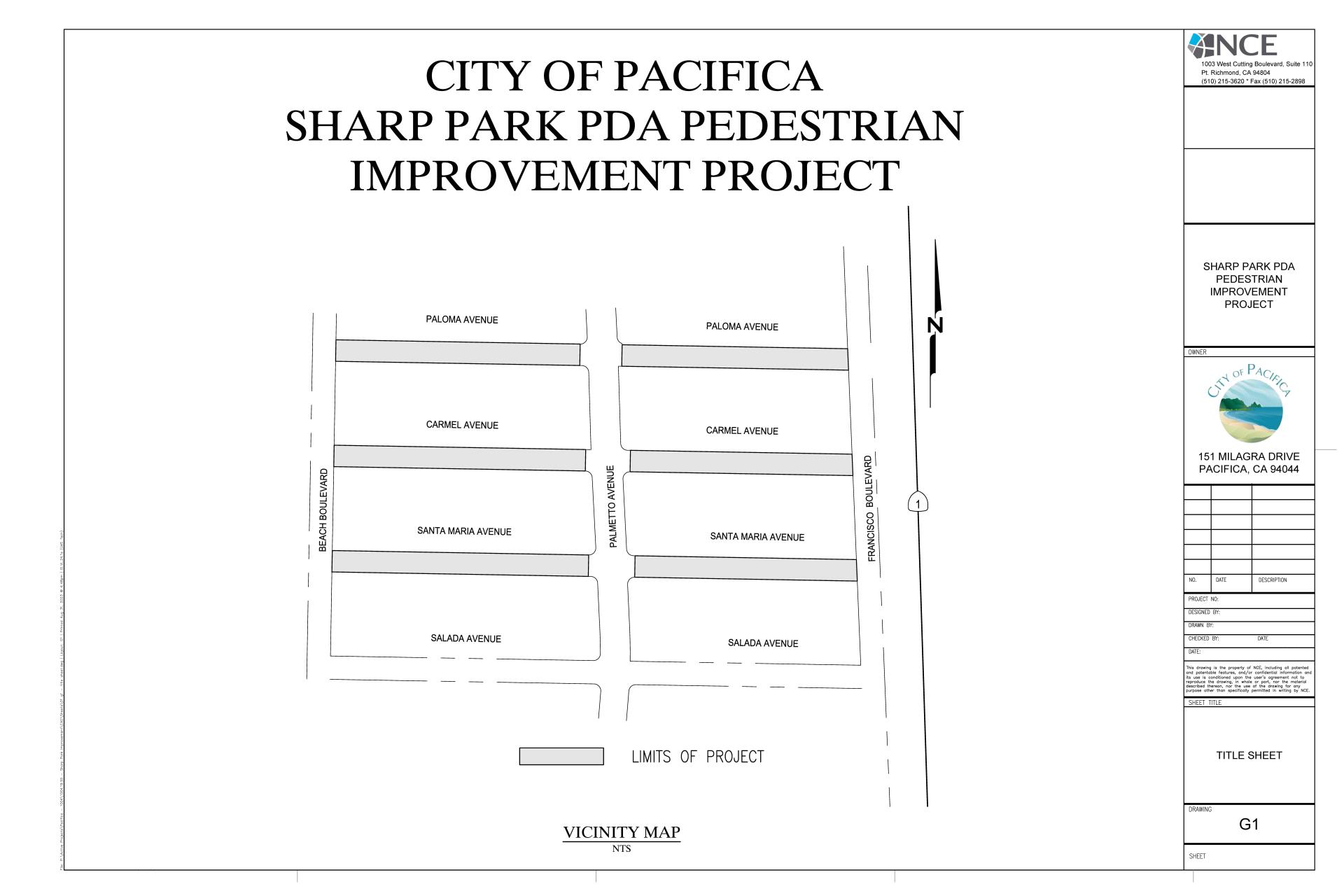 Sharp Park Project Vicinity Map
