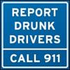 Report Drunk Drivers Sign
