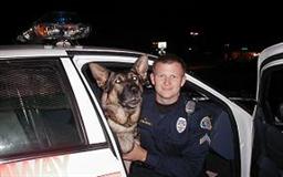 Officer with Canine